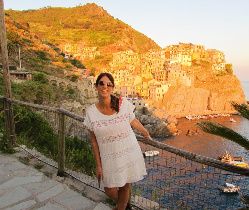 vistas manarola puente cinque terre