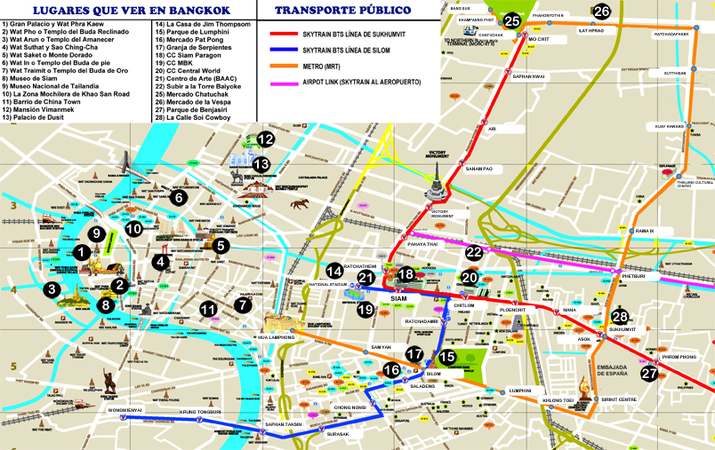que ver bangkok 2 dias