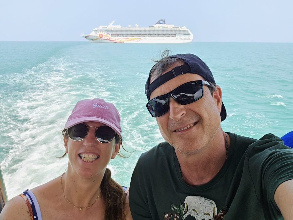 PREPARATIVOS PARA NUESTRO CRUCERO POR ASIA