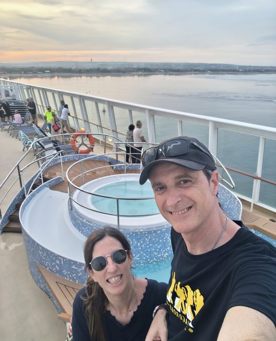 Preparativos para nuestro crucero por Asia